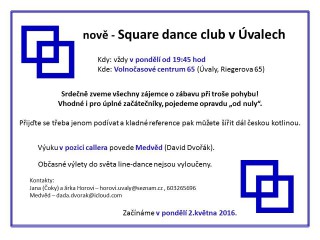 Kurz Square Dance od května